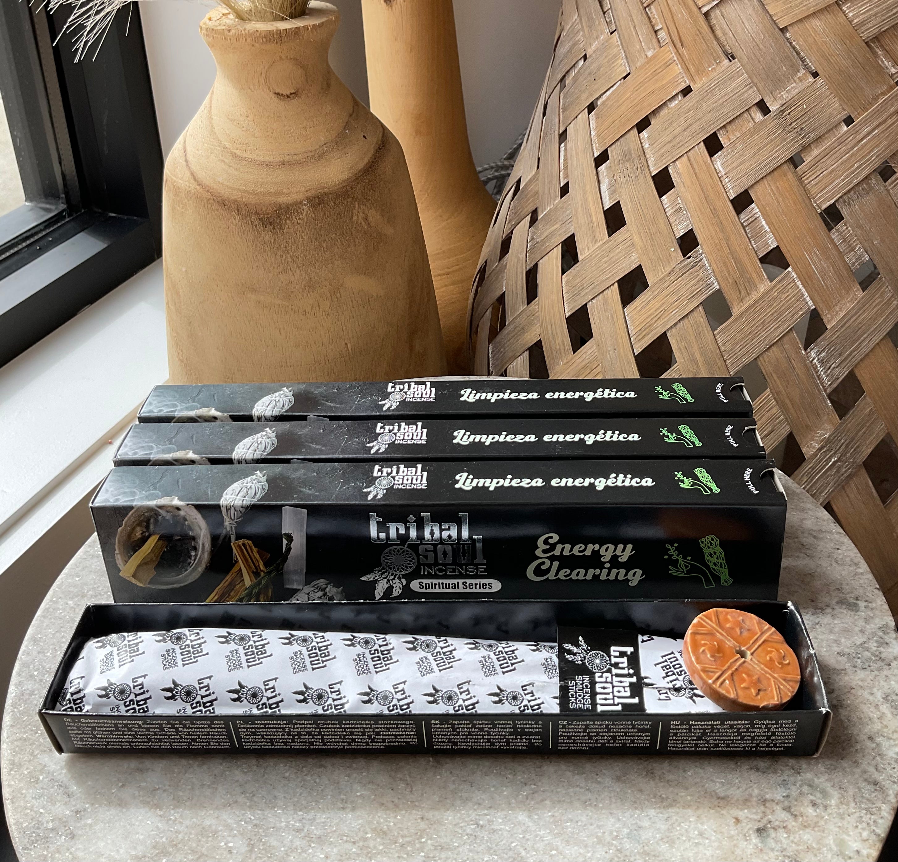 Energy Clearing Incense Sticks 15 Sticks pack Spirit + Soul Studio