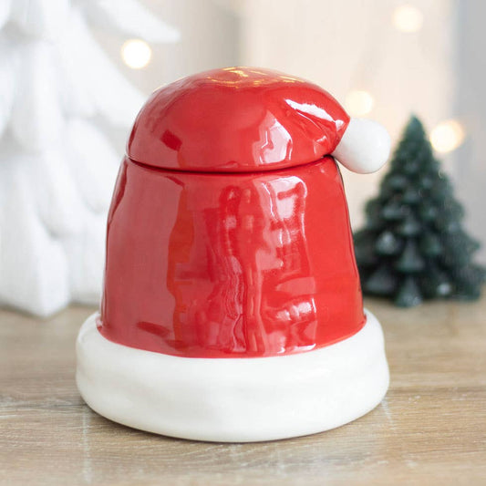 Red Christmas Santa Hat Oil Burner