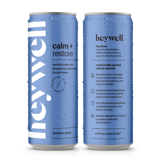 Heywell Calm + Restore Sparkling Blackberry Ginger