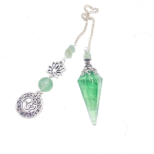 Fluorite Pendulum- Soul's Path, Clarity, Purpose, Alignment