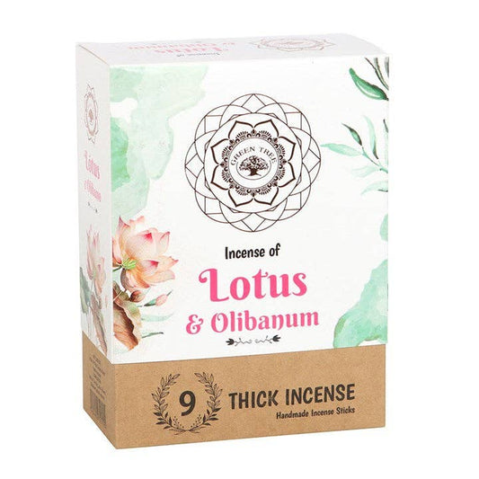 Lotus & Olibanum Botanical Incense Sticks