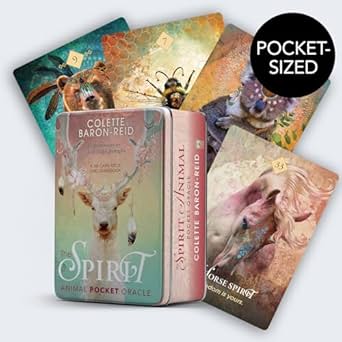 The Spirit Animal Pocket Oracle: A 68-Card Deck - Animal Spirit Cards with Guidebook by Colette Baron Reid