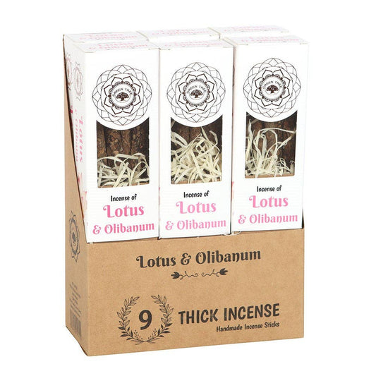 Lotus & Olibanum Botanical Incense Sticks