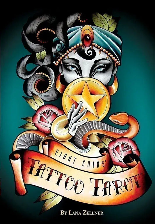 Eight Coins' Tattoo Tarot Deck by Lana Zellner