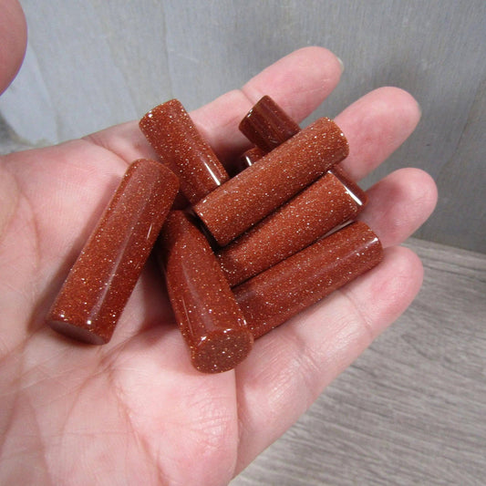Goldstone Mini Columns- Root Chakra, Empowerment, Sacral Chakra, Inspiration