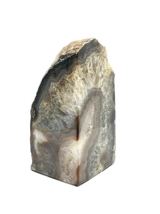 Agate Bookends- Grounding, Stabilizing, Protection, Inner Focus, Intellectual Balance