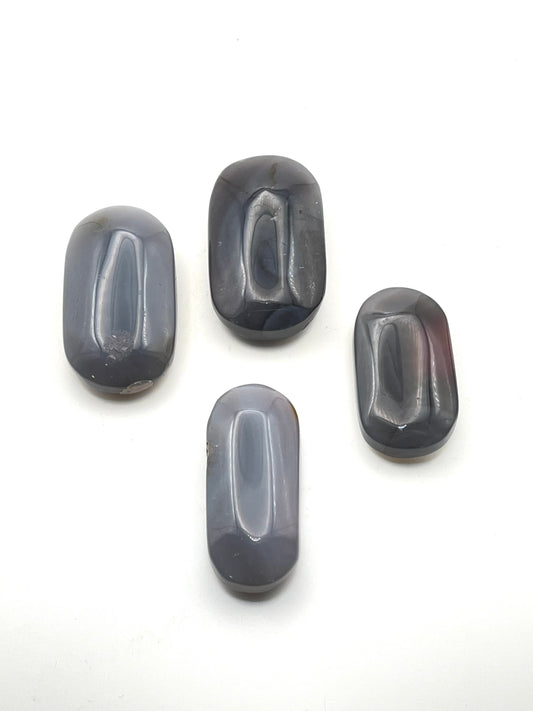 Botswana Agate Palm Stones- Grounding, Patience, Balance, Transformation Support