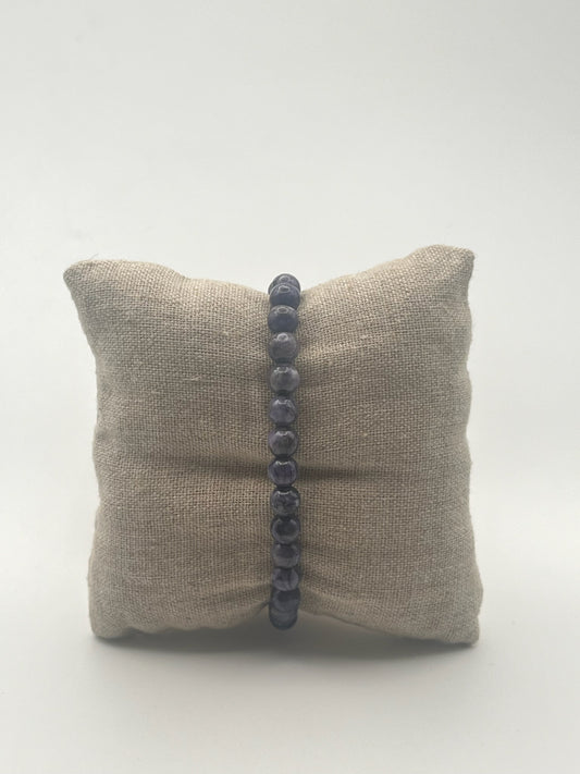 Charoite Crystal Bracelet- Transformation, Transmutation, Strength, Creativity, Self-Esteem