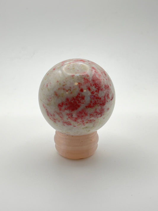 Cinnabar Spheres- Vitality, Transformation, Protection, Personal Growth, Creativity