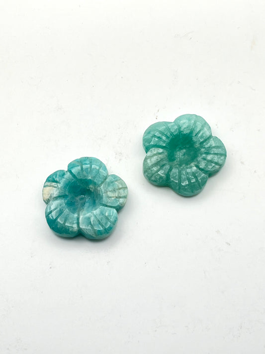 Crystal Flower Carvings (Assorted Crystals)