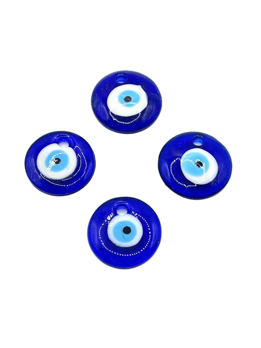 Evil Eye Glass Protection Charm Pendant