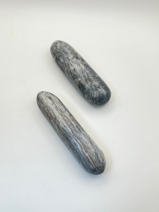Blue Kyanite Massage Wands- Communication, Self-Expression, Truth, Intuition