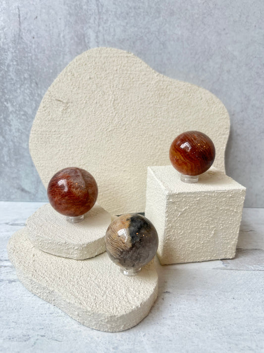 Thousand Layer Quartz Spheres- Patience, Creativity, Focus, Spiritual Awareness