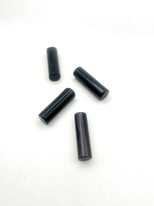 Blue Goldstone Mini Columns- Motivation, Confidence, Protection, Intuition