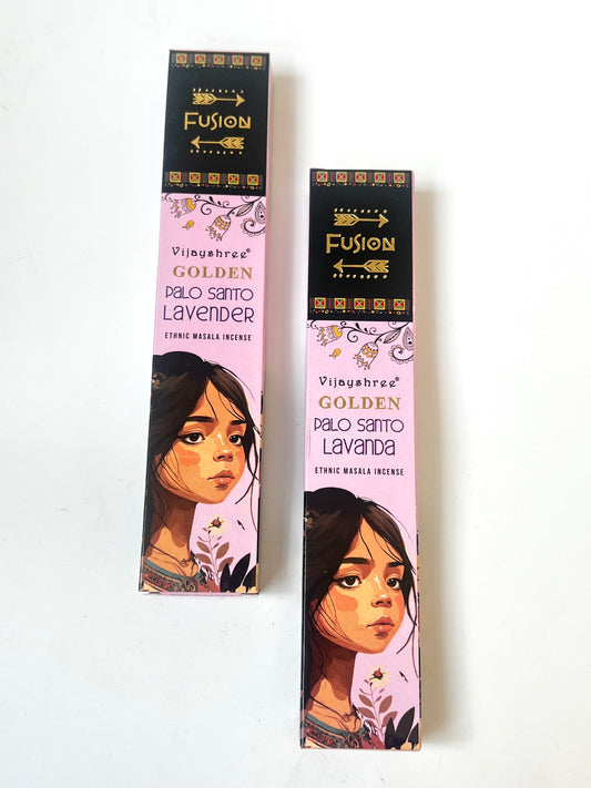 Fusion Palo Santo + Lavender Incense Sticks