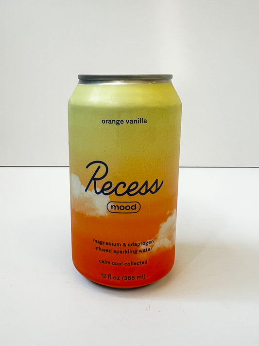 Recess Orange Vanilla Mood Sparkling Water