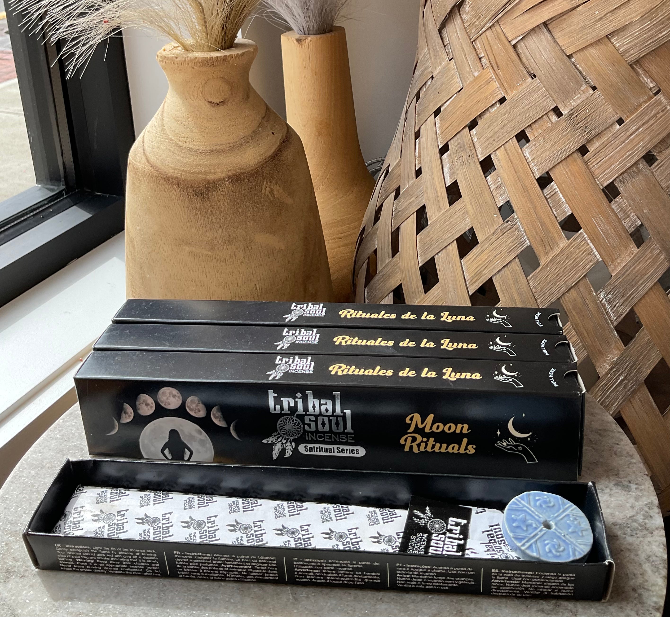Tribal Soul Moon Ritual Incense โ Spirit + Soul Studio