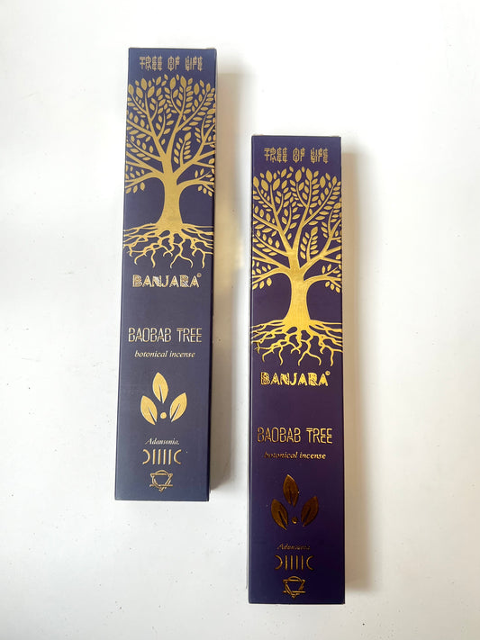 Banjara Botanical Baobab Tree Incense Sticks