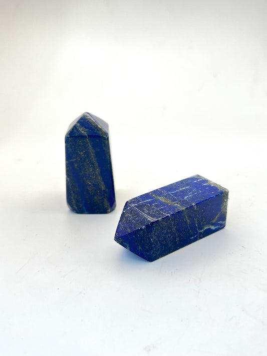 High Quality Lapis Lazuli Obelisk Towers- Intuition, Authentic Self, Clear Communication, Confidence