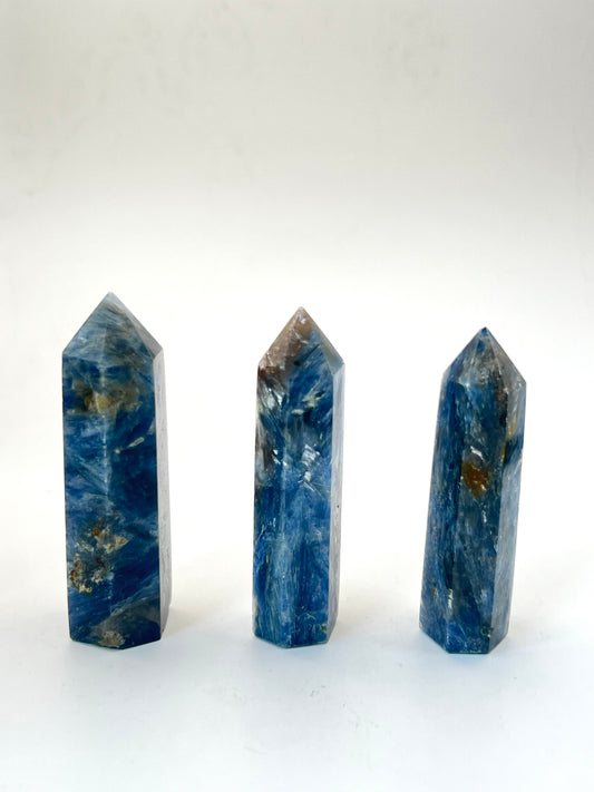 Blue Kyanite Towers- Communication, Self-Expression, Truth, Intuition