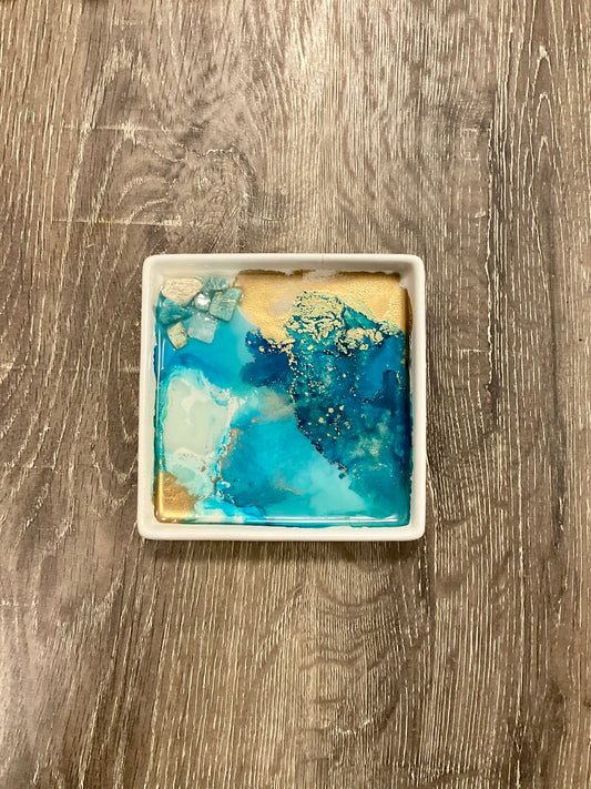 Small Geode Style Dishes