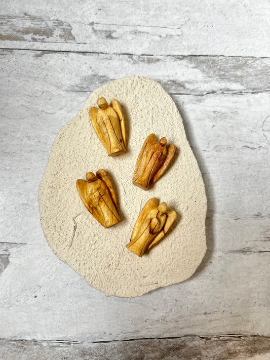 Palo Santo Angel Carvings- Cleansing + Good Vibes