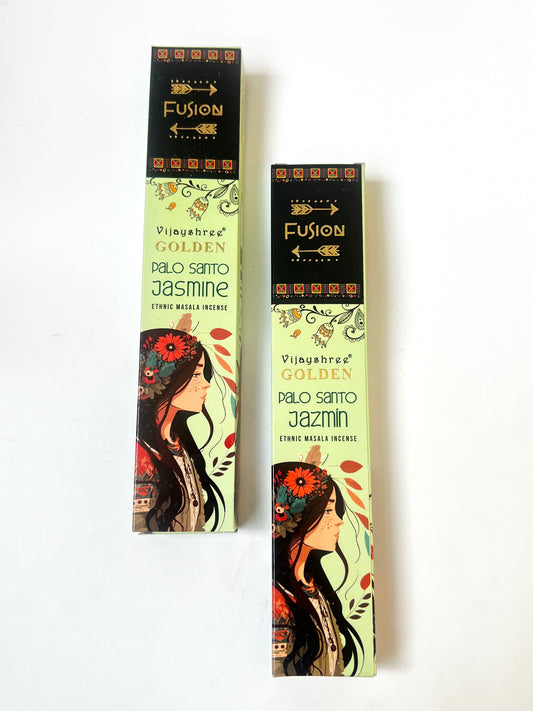 Fusion Palo Santo + Jasmine Incense Sticks