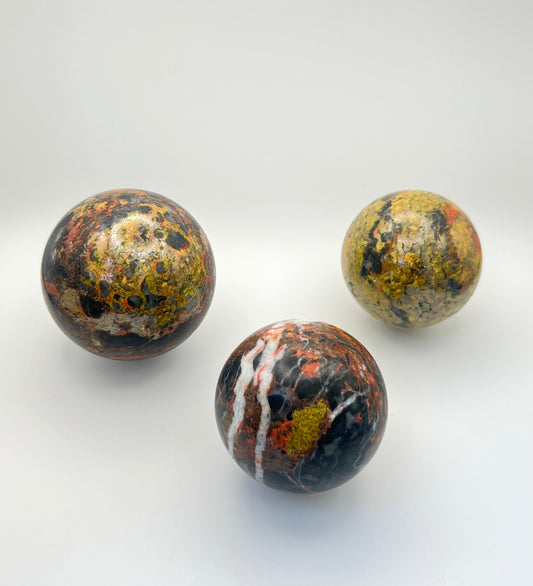 Rayalgar Crystal Spheres- Confidence, Enhances Intuition, Passion, Action Taking