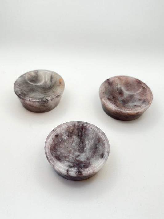 Pink Aventurine Crystal Bowls- Courage, Manifesting, Love, Compassion