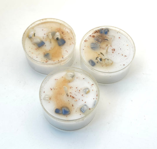 Winter Solstice Intention Tea Light Candle by Frank Bruni