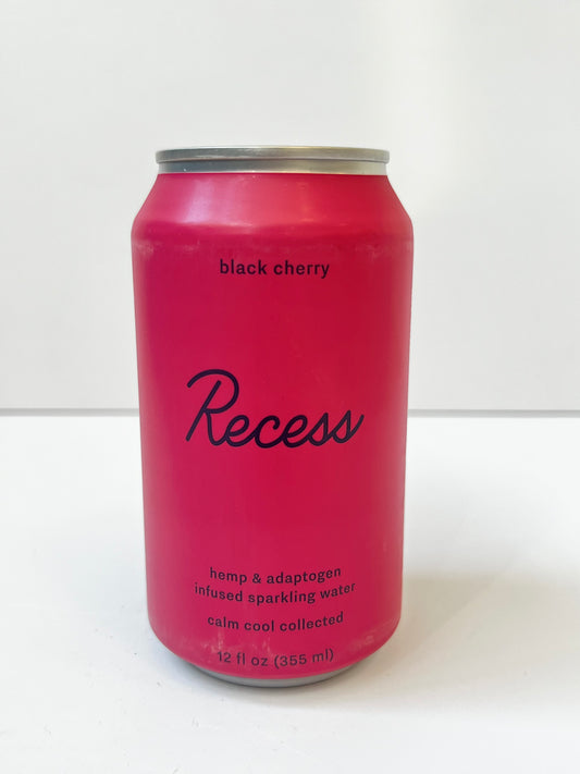Recess Black Cherry Mood Sparkling Water (Hemp Infused)