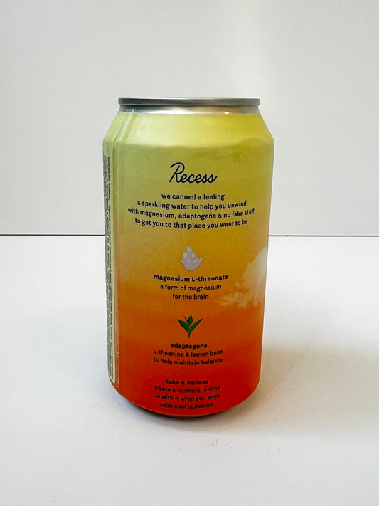 Recess Orange Vanilla Mood Sparkling Water