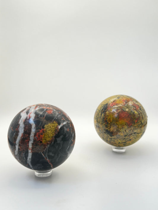 Rayalgar Crystal Spheres- Confidence, Enhances Intuition, Passion, Action Taking