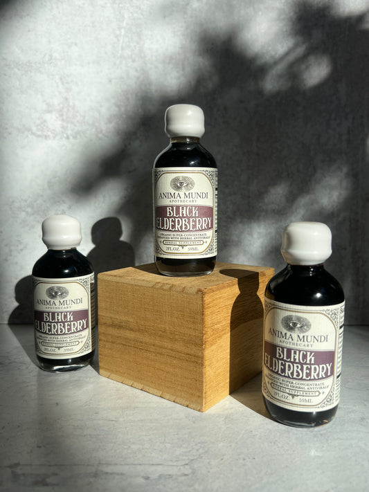 Black Elderberry Elixir: Organic Antivirals by Anima Mundi Apothecary