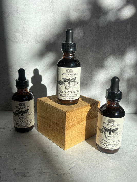 Colds Cocktail: Rapid Relief + Immune Strength by Anima Mundi Apothecary