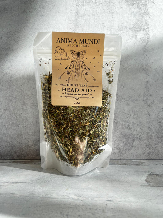 Head Aid: Headache Be Gone Organic Tea by Anima Mundi