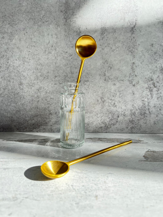 Brass Spoon: Handmade + 100% Solid Brass by Anima Mundi