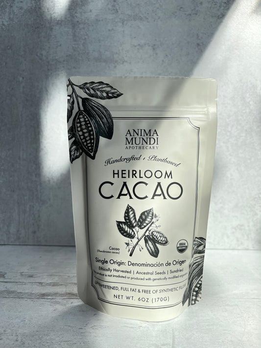 Heirloom Cacao: Organic Ancestral Seeds by Anima Mundi