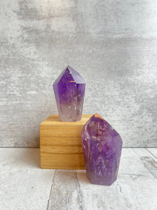 High Quality Brazilian Amethyst Towers- Serenity, Peace, Intuition, Protection