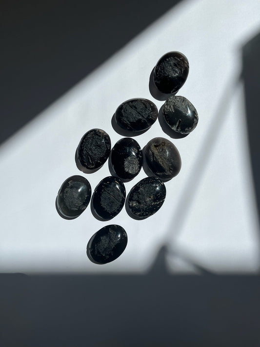 Tektite Palm Stones- Spiritual Growth, Personal Evolution, Energetic Protection