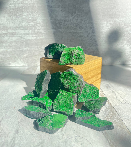 Uvarovite Garnet- Higher Consciousness, Transformation, Passion, Inspiration