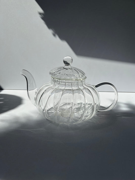 20 oz. Glass Teapot With Infuser and Lid