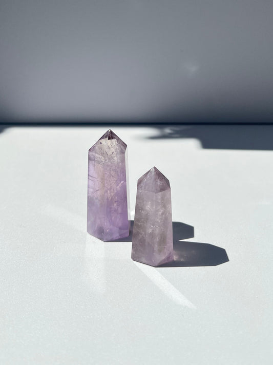 Ametrine Towers- Protection, Empowered Potential, Abundance, Serenity, Creativity