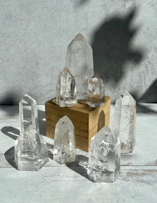 High Quality Brazilian Fire + Ice Towers- Raises Vibration + Amplifies Intention