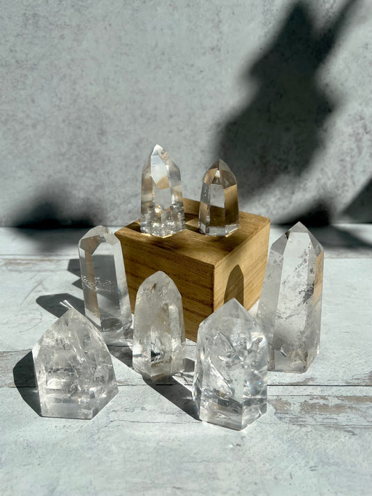 High Quality Brazilian Fire + Ice Towers- Raises Vibration + Amplifies Intention