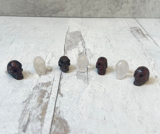 Mini Crystal Skulls- Past Lives, Ancestral Knowledge, Wisdom