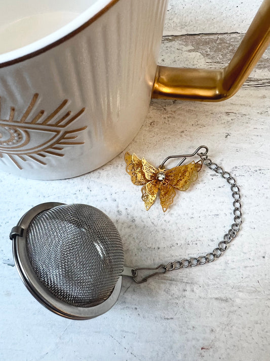 Butterfly Tea Diffusers (Sliver, Gold + Rose Gold)