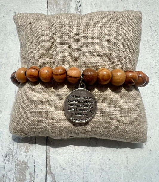 Mother Mary Healing Light Bracelet by Spirit + Soul Studio