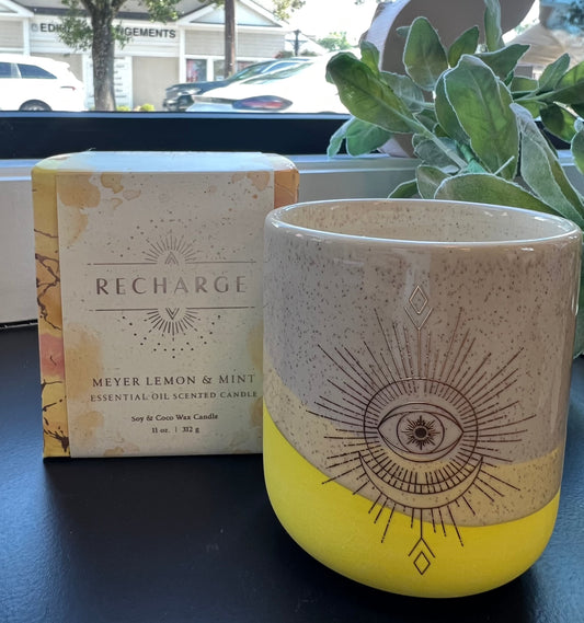 Recharge Ceramic Candle