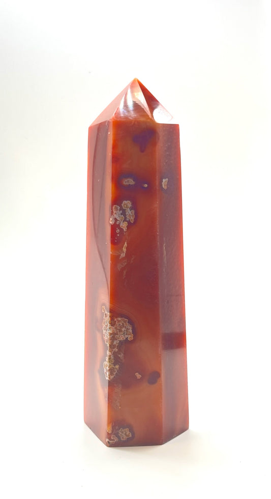 Large Carnelian Towers- Passion, Creativity, Confidence, Sacral Chakra, Light a Fire